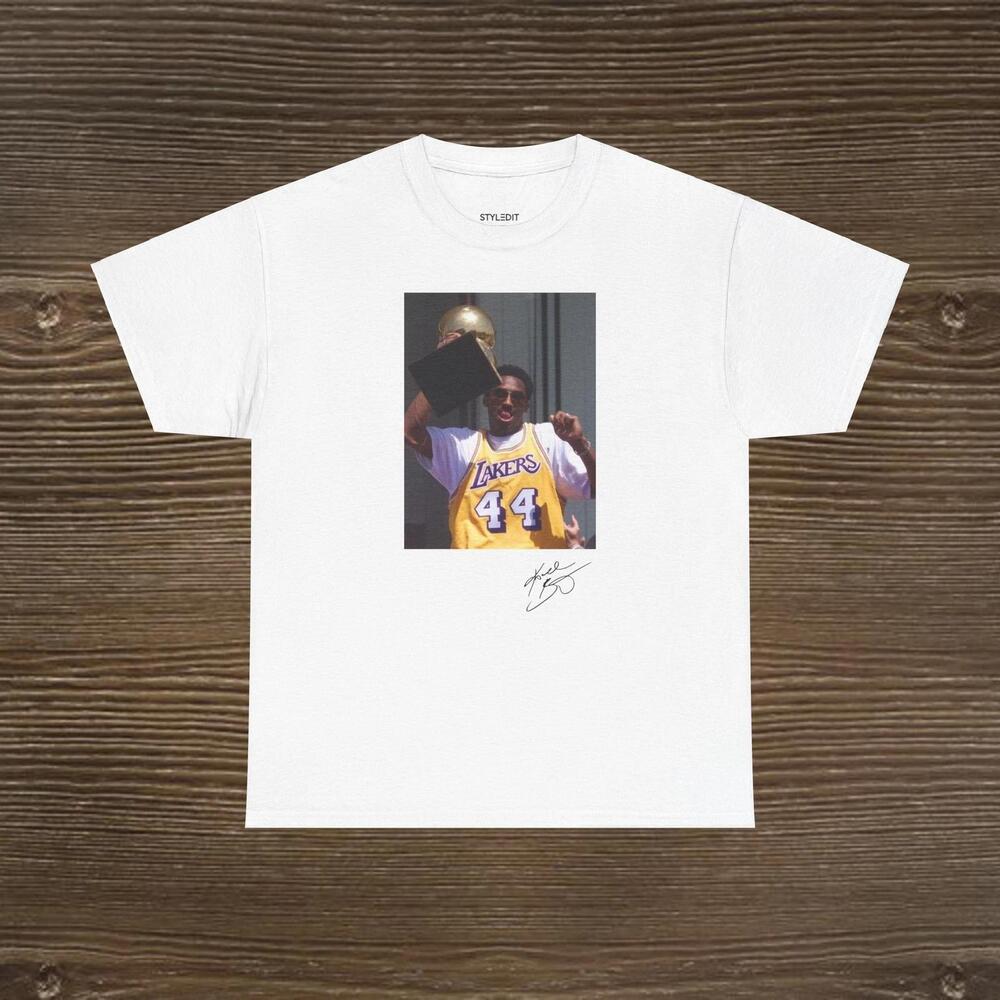 Kobe Bryant Graphic T-Shirt - Nba Basketball Championship Fan Apparel